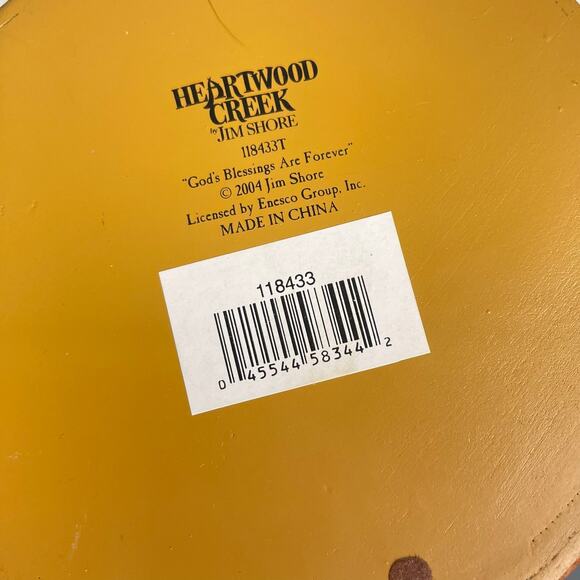 Jim Shore Santa Heartwood Creek God's Blessings are Forever 2004 READ - Picture 8 of 9